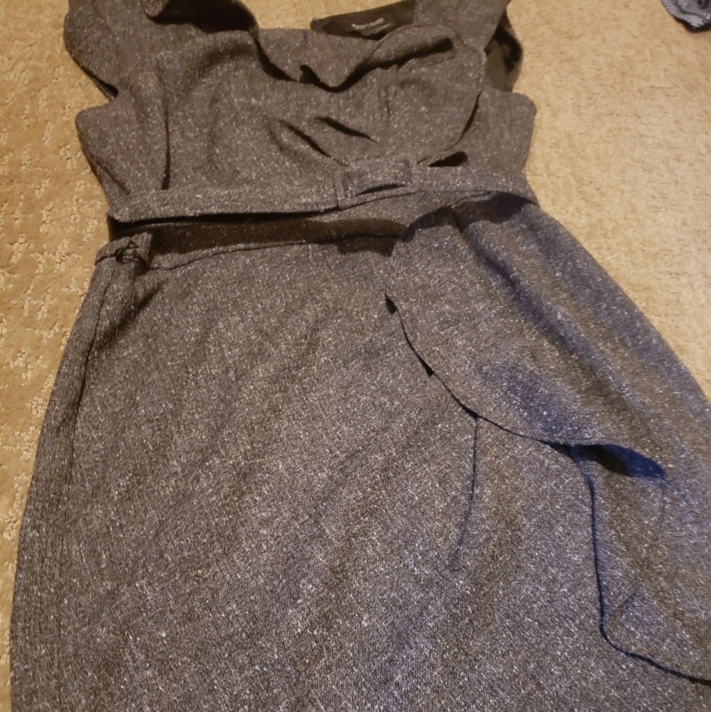 White black market dress